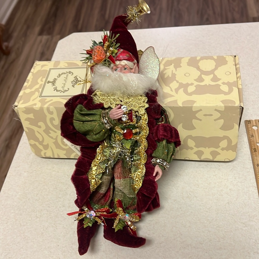 Christmas wishes fairy ornament